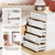 VINGLI 5 Drawer Dresser, White Dresser for Bedroom, Chest of Drawers