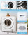 Feelfunn 850W Portable Clothes Dryer with 4 Automatic Drying Modes