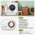 Euhomy Portable Clothes Dryer for Laundry, 1.5 Cu. Ft. Small Portable Dryers for Clothes, 120V Electric Dryer with Stainless Steel Drum, 850W Dryer Machine for Apartments, White