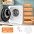 DOGHLY 1.8 cu.ft Portable Electric Clothes Dryer, 120V Stainless Steel