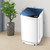 Waterjoy Portable Washing Machines, 7.7 lbs Load Capacity Portable Washer and Dryer Combo with Built-in Barrel Light & LED Display for Household and Apartment （Blue）