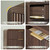 Decofy Fluted 5 Drawers Dresser, 48" Tall Chest of Drawers for Bedroom