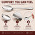 KIKCOIN 40 Pack Silverware Set for 8, Food-Grade Stainless Steel Flatware Set, Heavy Duty Mirror Polished Cutlery Utensils Set with Knives Spoons and Forks Set for Home Kitchen Restaurant Wedding