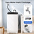 BANGSON 1.08 Cu.Ft Portable Washing Machine for Apartments, White
