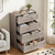 4 Drawer Dressers for Bedroom,Tall Wood Chest of Drawers,wooden dresser