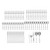 Oneida Moda 65-Piece 18/10 Silverware Set for 12, Flatware