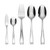 Oneida Moda 65-Piece 18/10 Silverware Set for 12, Flatware