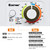 COSTWAY 1.5 Cu.ft. Portable Clothes Dryer, 850W Compact Laundry Dryer,White