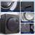 Phrouros Portable Dryer for Laundry 3.5 cu.ft, 1500W Compact Dryer for Apartment, Front Load Laundry Dryer Machine with Stainless Steel Tub & 4 Automatic Drying Mode, RVs, Dorms, Black