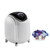 Jiayiyoux 3 in 1 Mini Portable Washer and Dryer Combo, Mini Washing Machine with LCD Control Panel, Stainless Steel Drum, for Small Items of Clothing, Underwear, and Socks