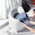 Jiayiyoux 3 in 1 Mini Portable Washer and Dryer Combo, Mini Washing Machine with LCD Control Panel, Stainless Steel Drum, for Small Items of Clothing, Underwear, and Socks