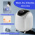Jiayiyoux 3 in 1 Mini Portable Washer and Dryer Combo, Mini Washing Machine with LCD Control Panel, Stainless Steel Drum, for Small Items of Clothing, Underwear, and Socks