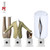 Automatic Ironing Machine, Hands-Free Hot Air Garment Dryer & Wrinkle Remover for Shirts and Pants, Portable Inflatable Clothes Dryer with Timer, Space-Saving Air Iron for Apartments, Dorms, Travel