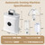 Automatic Ironing Machine, Hands-Free Hot Air Garment Dryer & Wrinkle Remover for Shirts and Pants, Portable Inflatable Clothes Dryer with Timer, Space-Saving Air Iron for Apartments, Dorms, Travel