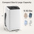 Giantex 9.93LBS Portable Washing Machine, Top Load Full-Automatic (White)