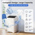 BANGSON 1.08 Cu.Ft Portable Washing Machine for Apartments, White