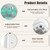 Auertech 28 lbs Portable Washing Machine, Fully Automatic Portable Washer