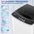 Nictemaw Portable Washing Machine, 20Lbs 2.8 Cu.ft Turbo Wash for Apartment