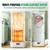 Automatic Ironing Machine, Portable Steam Drying Smart Machine, Clothes Folding Wrinkle Removal Machine with Remote Control