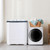 Erivess Portable Washer and Dryer Combo Set, 1.8 Cu.Ft Portable Clothes Dryers with 5 Modes, 22 lbs Twin Tub Washing Machine, Compact Washer and Dryer for Apartment, RV, Dorm, Home