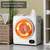 2.65 Cu.Ft Portable Clothes Dryer - 850W Clothes Dryer with Stainless Steel Tub,Front Load Laundry Tumble Dryer, LCD Touch Panel,Compact Drying Unit Quiet Fast-Drying Machine for Home,Apartments,Dorms