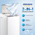 Bonnlo 17.8lbs Fully Automatic Washer, Top Load Portable Washing Machine