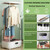 Steamer For Clothes-Iron Machine For Clothes,900W Electric Clothes Dryer,Portable Steam Drying Smart Machine,Automatic Ironing Machine, Quick-Drying Steam