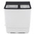 COSTWAY 26Lbs Portable Washing Machine with Built-in Drain Pump, Gray