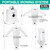 Automatic Ironing Machine 3.0, 3-in-1 Hands-Free Shirt Press Machine, Hot Air Ironing Machine with Clothes & Shoe Dryer, Portable Wrinkle Remover for Shirts, Pants, Dresses & Shoes, 1400W