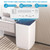 Zynkez 18Lbs Washer and 10Lbs Dryer Combo, Full Automatic Portable Laundry Set with 7 Wash Programs, 5 Dry Modes, Stainless Steel Tub, Compact for Apartments, Dorms, RVs