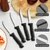 Pleafind 72-Pieces Silverware Set for 12, Flatware Set with Steak Knives, Stainless Steel Cutlery Set, Include Forks Spoons and Knives Set, Dishwasher Safe Utensil Sets for Home Restaurant