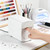 3d printer Portable Nail Printer, 2400dpi High-Precision Smart Nail Art Stamping Machine with APP Control, Auto Nail Shape Recognition, DIY Pattern Printer for Home Salon Use