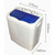 XJPWZER 220V Timing Washing Machine Portable Two-drum Shoes and Cloths Washer