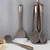 Kitchen Cookware Silicone Non-stick Cooking Tool Spatula Ladle Shovel Soup Utensils Set(D)