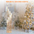 Tessco for you 4 Sets Gold 7 Arm Floor Candelabra Metal Candle Holders