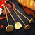 Kitchen Utensils Tool Set Spatula For Stainless Steel Cooking Equpment Accessories Essentials(D)
