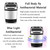 GESJKR Small Mini Washing Machine Home Barrel Semi-automatic Portable with Dehydration Spin Dry Washer Household Appliances