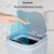 GESJKR 3 In 1 Mini Turbo Washing Machine Portable Household Smart Sensor