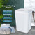 GESJKR 3 In 1 Mini Turbo Washing Machine Portable Household Smart Sensor