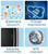 VgtHK Fully Automatic Washing Machine and Dryer,Urg Front Washing Machine,Wall-Mounted Electric Compact Washing Machine,High Temperature Boiling Washing