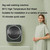 SICWEDIM Portable Clothes Washing Machines Wall Mounted Mini Washing Machine Portable Fully Automatic Front Drum Washing Machine Washing Capacity 3kg for Dormitory Travel Washing Machine