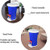 GESJKR Mini Washing Machine Socks Artifact Bucket Household Underwear Split Convenient Clothes