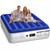 Xsleep Queen Air Mattress with Built in Pump Luxurious Comfort Raised Inflatable Mattress Queen Airbed Blow Up Mattress for Home and Guests Air Bed 2 Mins Fast Inflate/Deflate 660 lbs Max
