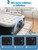 CHERIMOR Queen Air Mattress with Built-in Pump 18in, Upgraded 40 Air-Coil
