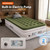 Zearna Air Mattress with Built in Pump - Upgraded Twin Blow Up Mattress, 2 Mins Quick Self Inflatable,18"/650lbs Max, Strong Support, for Camping,Home,Guests,Portable Travel