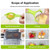 22 In 1 Multifunction Vegetable Chopper Mandoline Slicer Onion Dicer Tool
