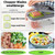 22 In 1 Multifunction Vegetable Chopper Mandoline Slicer Onion Dicer Tool