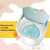 Mini Washing Machine Automatic Household 3.8L Portable Ultrasonic Turbo Washing Machine Wash Dry Underwear Care Cleaner (Color : White Size : 3.8l)
