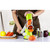 ZEFLMXS Grater Vegetable Slicer Chopper Cutter Cheese Food Crusher Manual Potato Spiralizer Home Kitchen Gadget Accessories(Black)