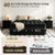 Prosenses Queen Air Mattress with Built-in Pump 18in, Anti-Leak PVC Bonding
